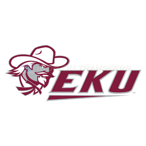 Eastern Kentucky Colonels Logo T-shirts Iron On Transfers N4321 - Click Image to Close